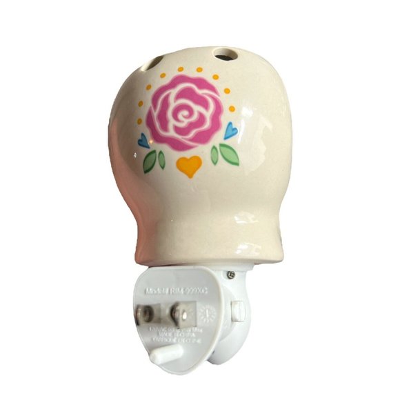 Day of the Dead Sugar Skull Wax Warmer Plug In Night Light New - Picture 5 of 6